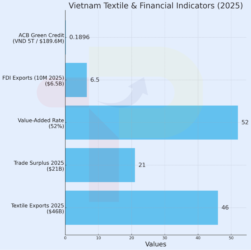 Vietnam's Textile Sector Gains Momentum with ACB's 2025-2026 Financial Boost