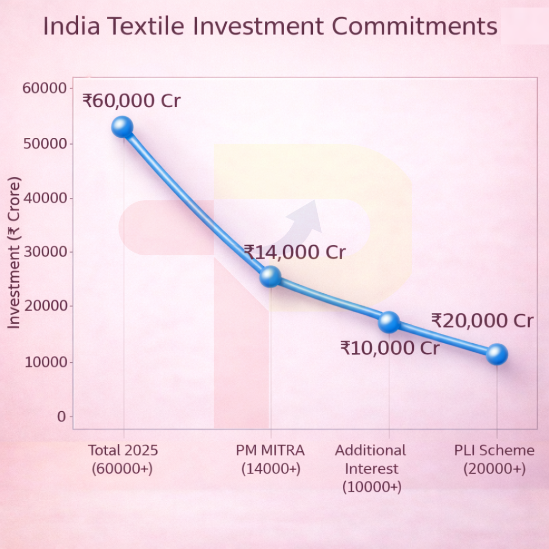 India Secures Rs 60,000 Crore Textile Investment in 2025