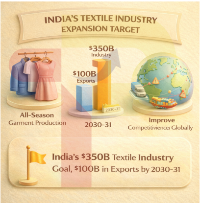 India Encouraged to Expand Year-Round Garment Production