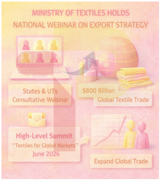 India: Ministry of Textiles Drives National Plan to Boost Global Export Share