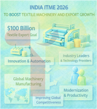 India ITME 2026 to Boost Textile Machinery and Export Growth