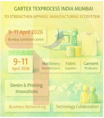 India: Gartex Texprocess Mumbai to Unite Textile Machinery, Fabric & Apparel Leaders